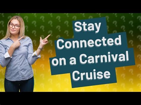 carnival cruise texting